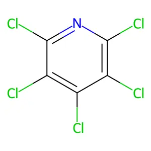 五氯吡啶 structure