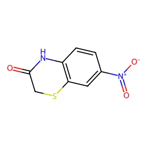 7-Nitro-2H-benzo[b][1,4]thiazin-3(4H)-one structure