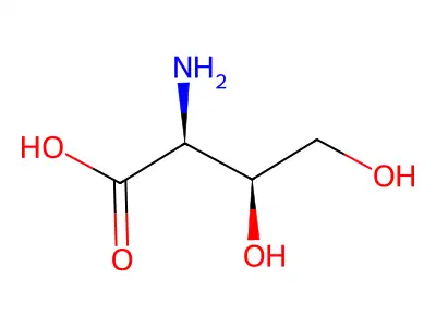 4-Hydroxy-L-threonine structure