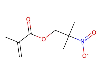 2-Methyl-2-nitropropyl methacrylate structure