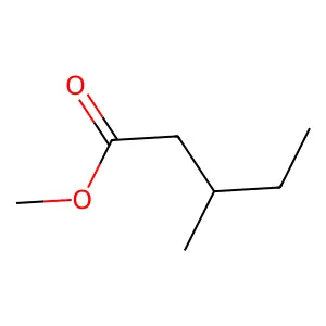 Methyl 3-methylpentanoate structure