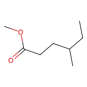 Methyl 4-methylhexanoate structure