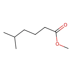 Methyl 5-methylhexanoate structure