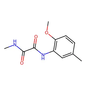 N'-(2-methoxy-5-methylphenyl)-N-methyloxamide structure