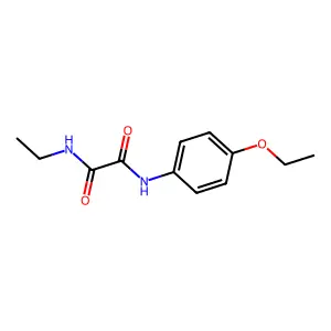 N-(4-ethoxyphenyl)-N'-ethylethanediamide structure