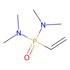 Phosphonic diamide, P-ethenyl-N,N,N',N'-tetramethyl- structure