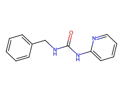 1-Benzyl-3-pyridin-2-ylurea structure