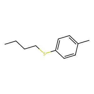 丁基对甲苯基硫醚 structure