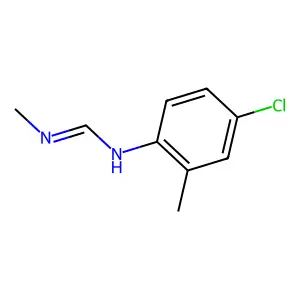 N-(4-Chloro-2-methylphenyl)-N'-methylmethanimidamide structure