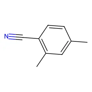 2,4-二甲基苯甲腈 structure