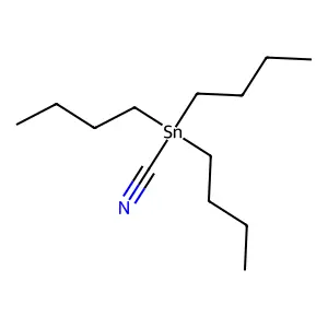 Stannanecarbonitrile, tributyl- structure