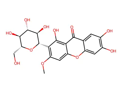 Homomangiferin structure