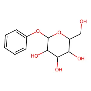 Phenyl alpha-D-mannopyranoside structure