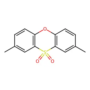 Phenoxathiin, 2,8-dimethyl-, 10,10-dioxide structure