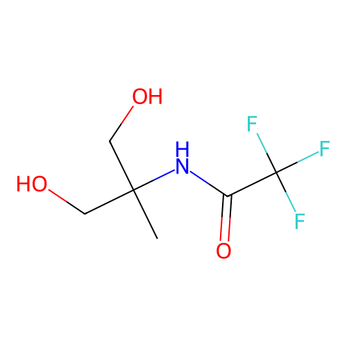 2-Methyl-2-trifluoroacetamido-1,3-propane-diol structure