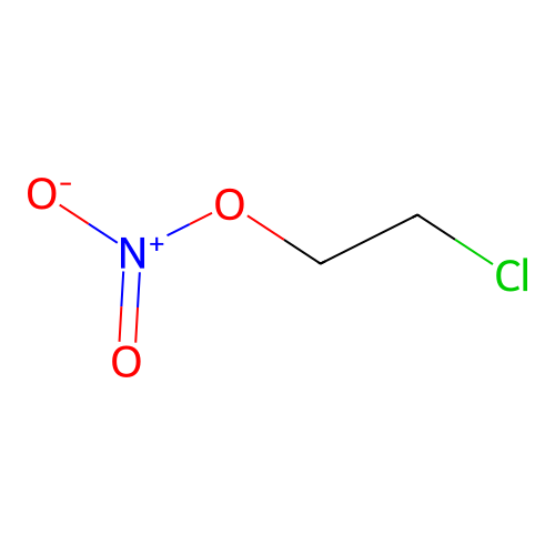 2-Chloroethyl nitrate structure
