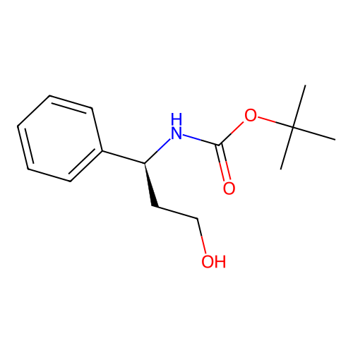 (S)-Boc-3-Amino-3-phenylpropan-1-ol structure