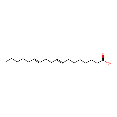 十八碳二烯酸 structure
