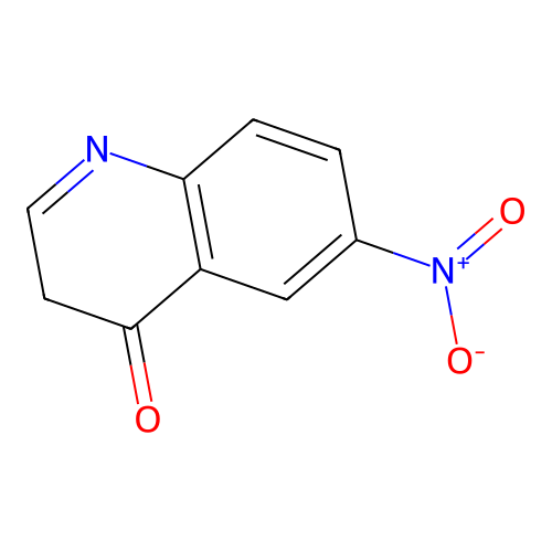 6-Nitroquinolin-4(3h)-one structure