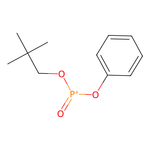Phosphonic acid, 2,2-dimethylpropyl phenyl ester structure