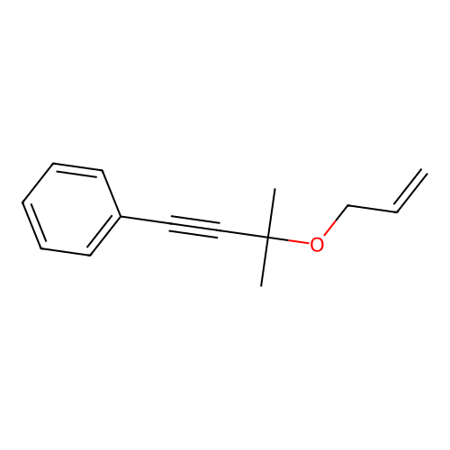 (3-Methyl-3-prop-2-enoxybut-1-ynyl)benzene structure