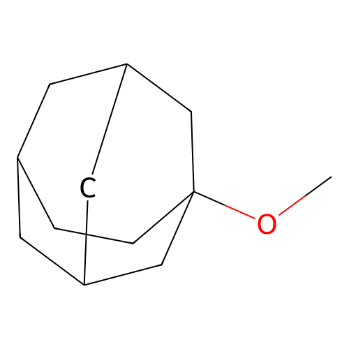 Tricyclo[4.3.1.1(3,8)]undecane, 3-methoxy- structure