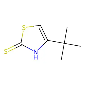 4-Tert-butylthiazole-2-thiol structure