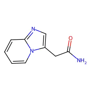 咪唑并(1,2-a)吡啶-3-乙酰胺 structure