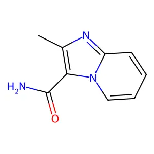 2-甲基咪唑并(1,2-a)吡啶-3-甲酰胺 structure