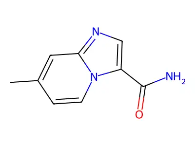8-甲基咪唑并[1,2-a]吡啶-3-甲酰胺 structure