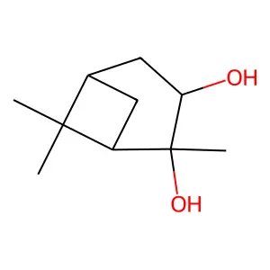 (1S,2S,3S,5S)-2,6,6-trimethylbicyclo[3.1.1]heptane-2,3-diol structure