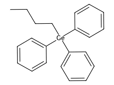 Butyl(triphenyl)germane structure