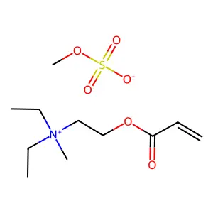 2-(二乙氨基)乙基丙烯酸酯硫酸甲酯 structure
