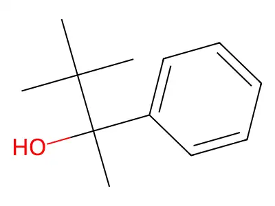 3,3-Dimethyl-2-phenyl-butan-2-ol structure