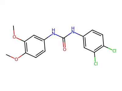1-(3,4-Dichlorophenyl)-3-(3,4-dimethoxyphenyl)urea structure