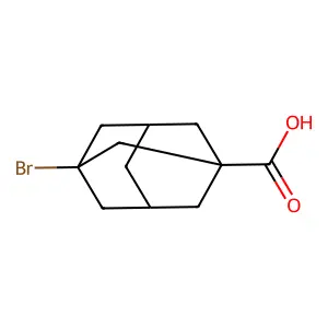 3-溴金刚烷-1-甲酸 structure