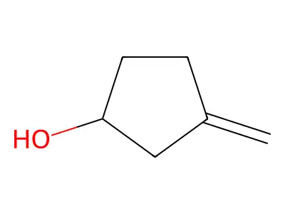 2-Methylenecyclopentanol structure