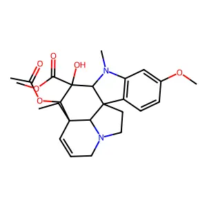 蔓长春碱 structure