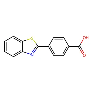 4-benzothiazol-2-ylbenzoic Acid structure