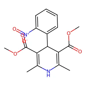 硝苯地平 structure