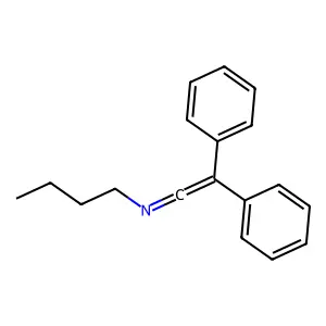 N-Butyl-2,2-diphenylethen-1-imine structure