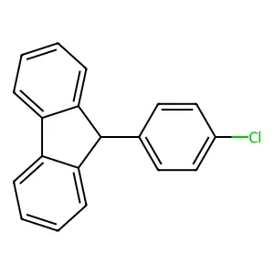 9-(4-Chlorophenyl)-9H-fluorene structure