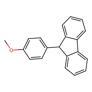9-(4-Methoxyphenyl)-9H-fluorene structure