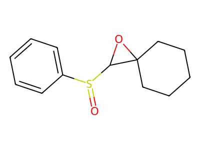 1-(Benzenesulfinyl)-2-oxaspiro[2.5]octane structure