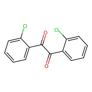 1,2-Ethanedione, 1,2-bis(2-chlorophenyl)- structure