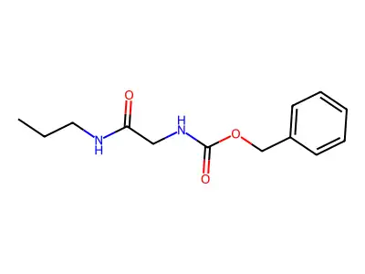 Benzyl N-[(propylcarbamoyl)methyl]carbamate structure