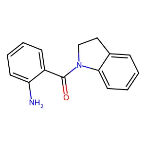 (2-Aminophenyl)(indolin-1-yl)methanone structure