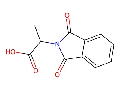 Pht-Ala-OH structure