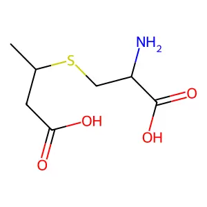 S-(2-Carboxy-1-methylethyl)-L-cysteine structure