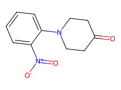 1-(2-Nitrophenyl)piperidin-4-one structure